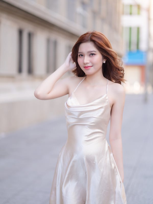 Madison Silk Slip Dress